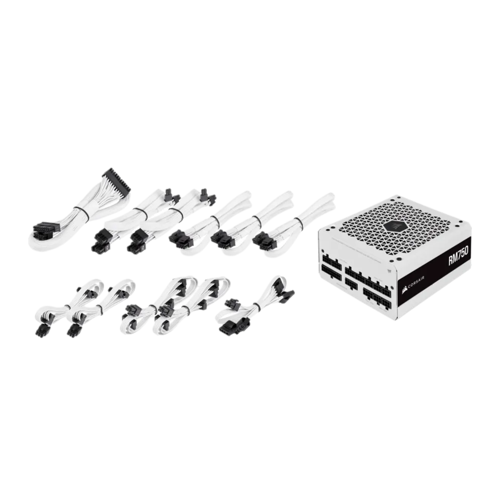   Corsair White RM750 80+ Gold 750W 5